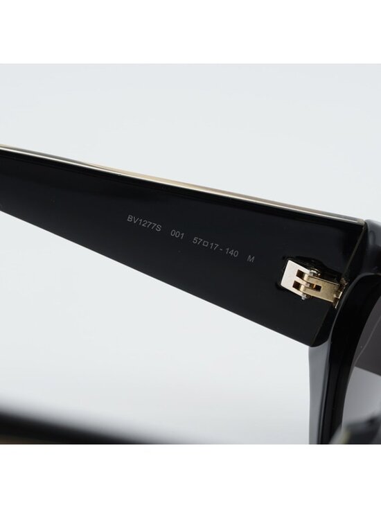 Bottega Veneta BV1277S 001 Sunglasses Black Cat Eye Frame, Grey Lenses main image 9